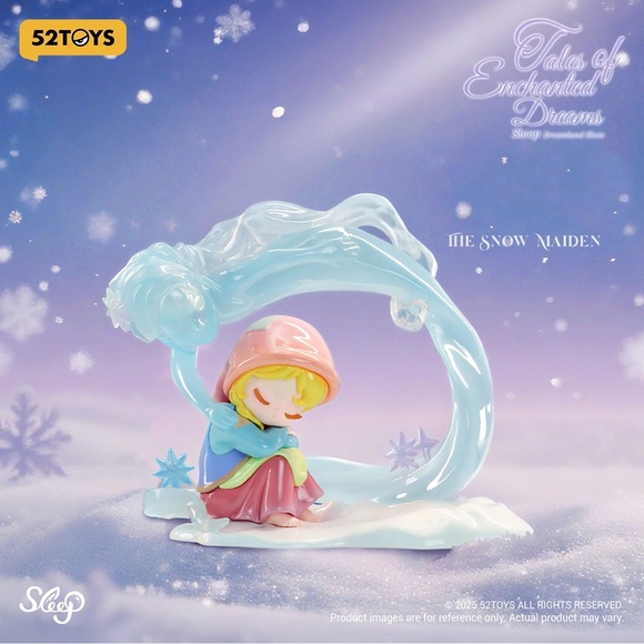 Other - 52TOYS Snow Maiden Figurine - Pastel Ice Blue & Pink